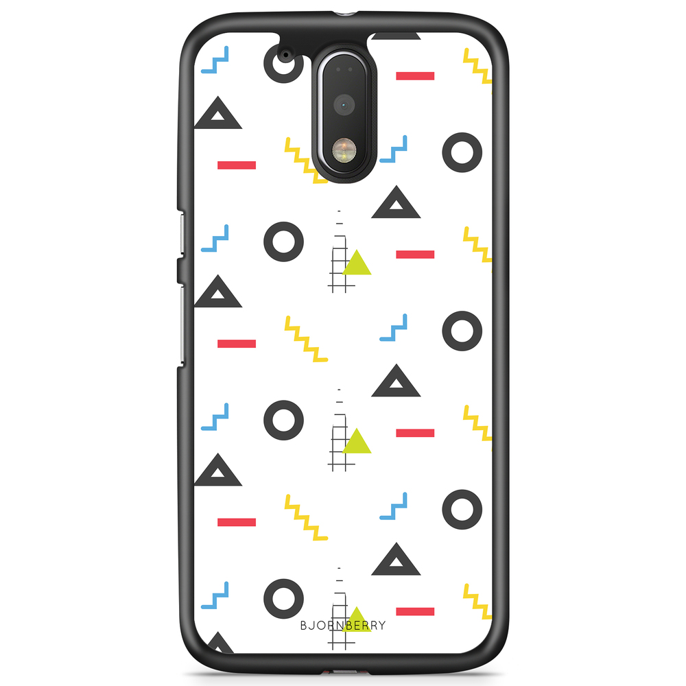 Moto G4/G4 Plus Case - 80s Pattern