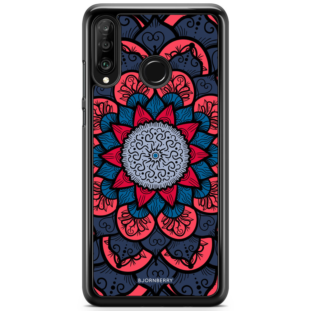 Huawei P30 Lite Case - Blue Mandala