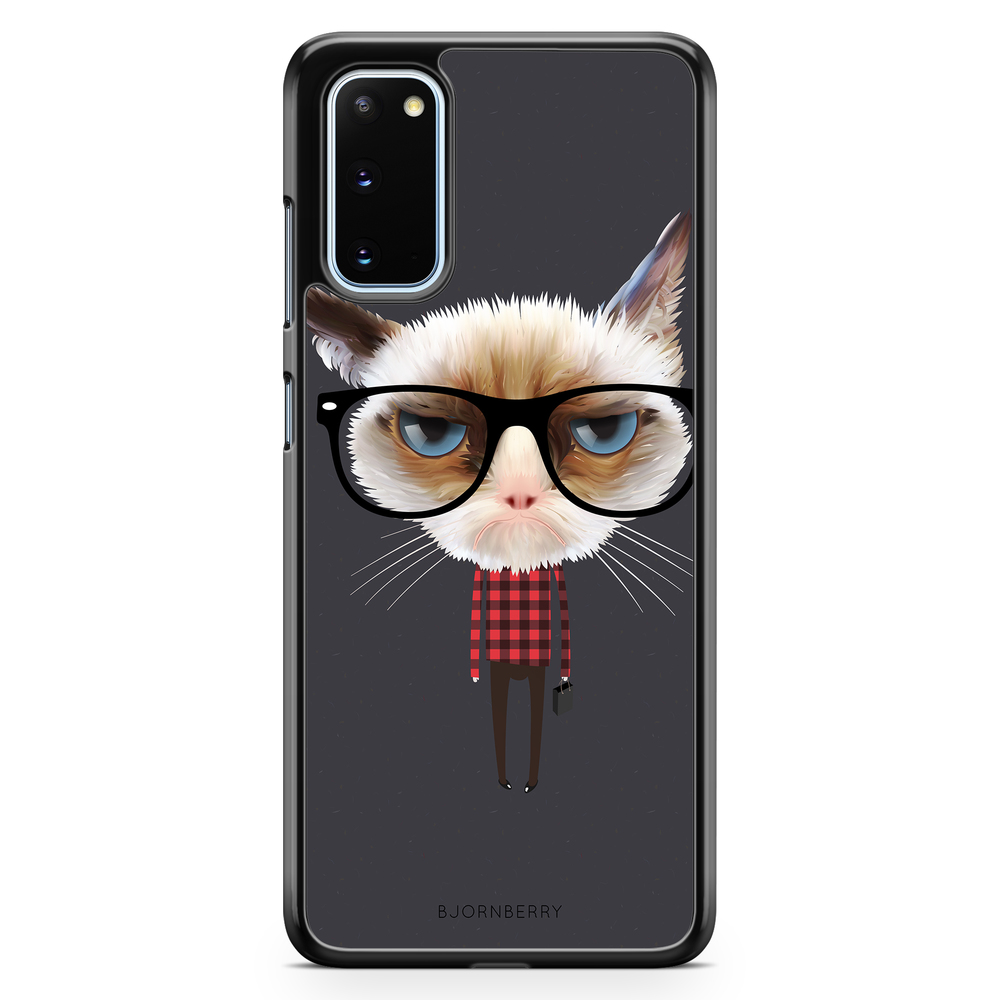 Samsung Galaxy S20 FE Case - Hipster Cat