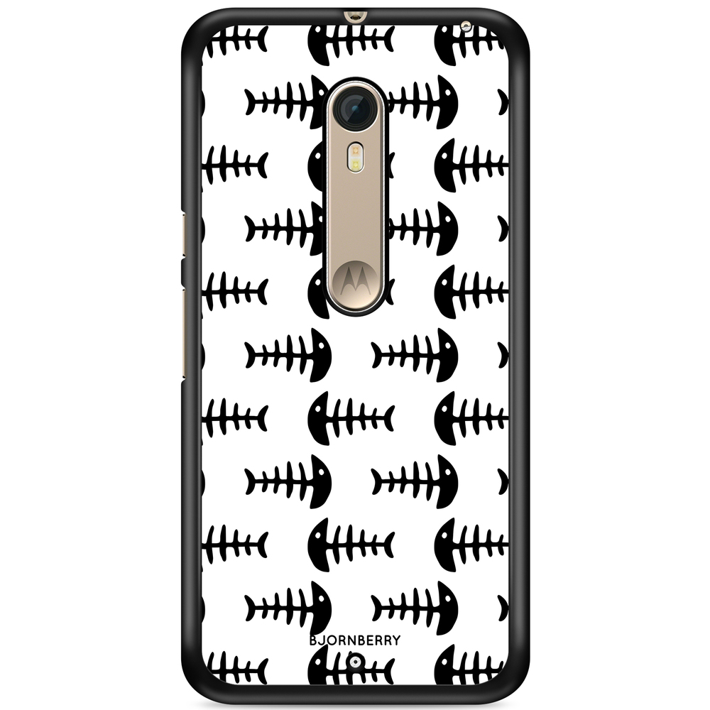 Moto X Style Case - Fish Skeleton