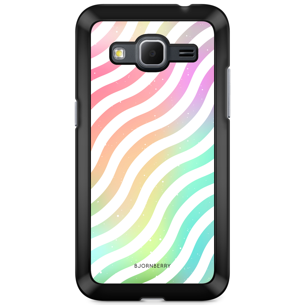 Samsung Galaxy Core Prime Case - Wavy Rainbow
