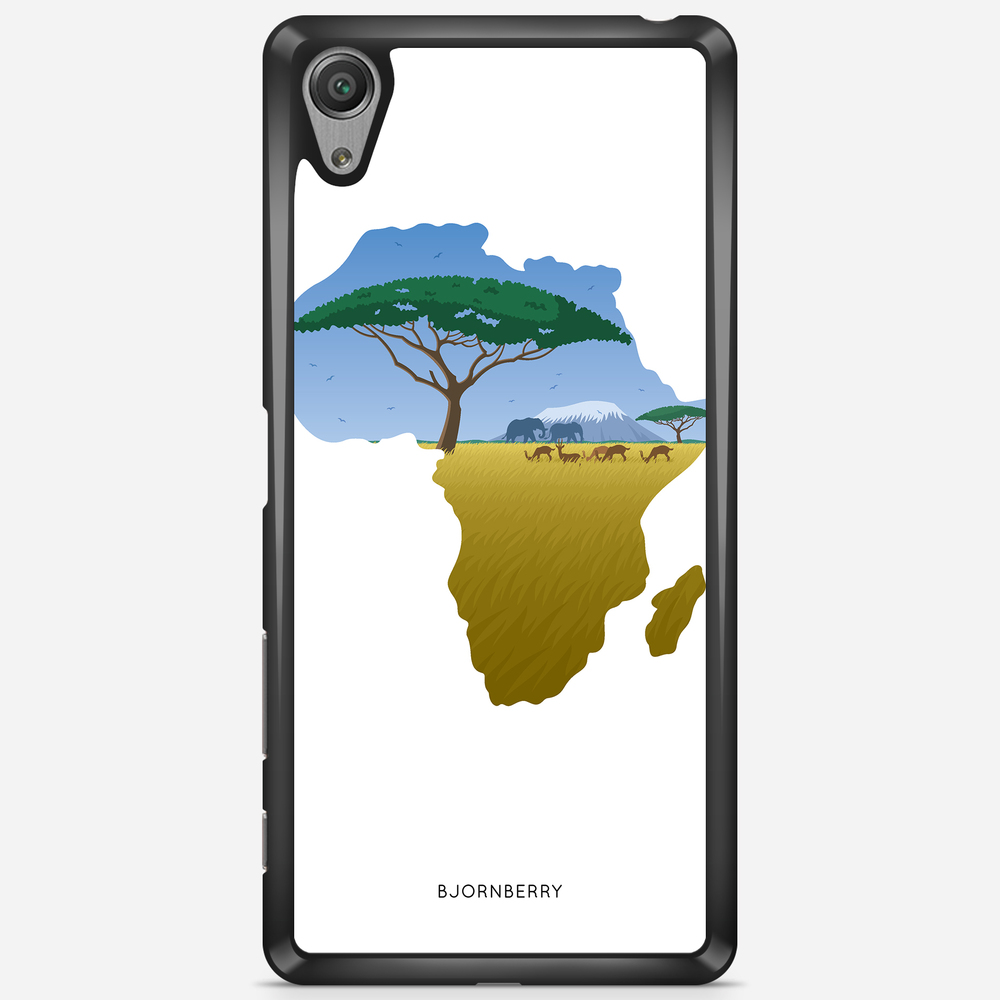 Sony Xperia X Performance Case - Africa White