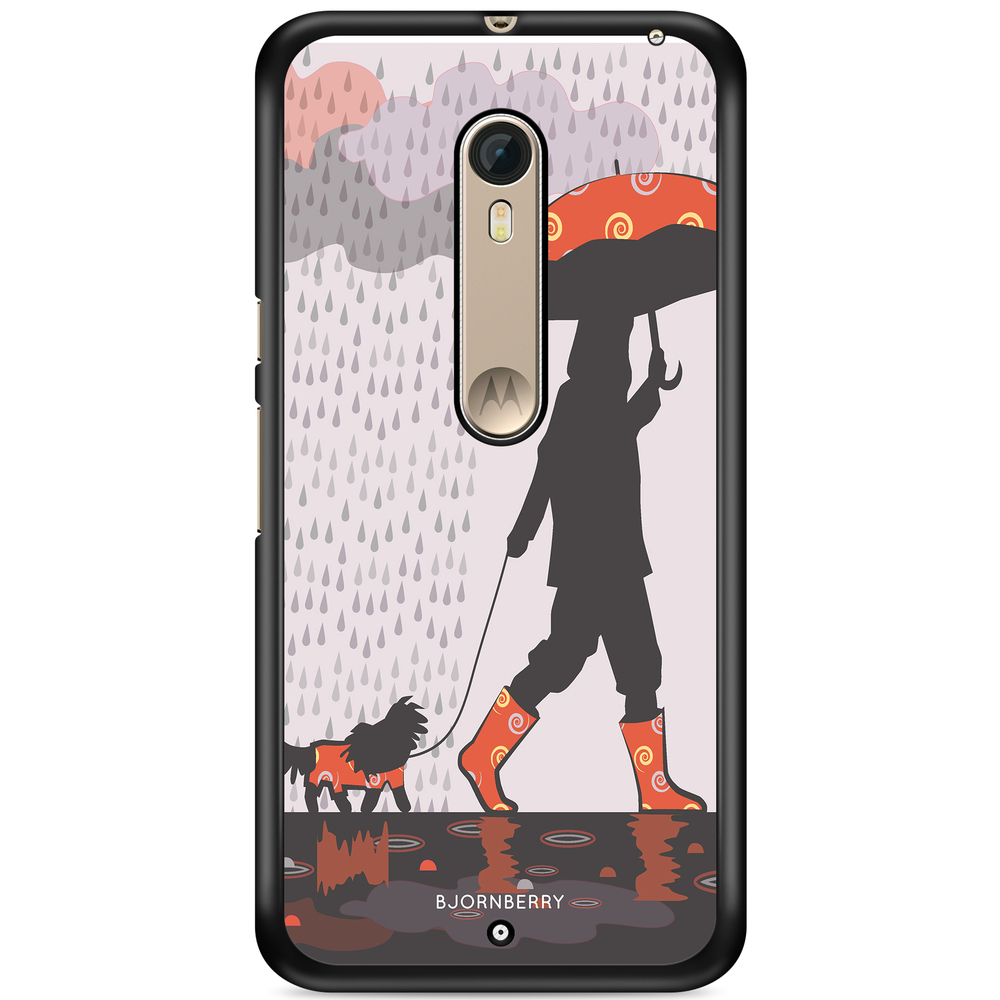 Moto X Style Case - Walking In The Rain
