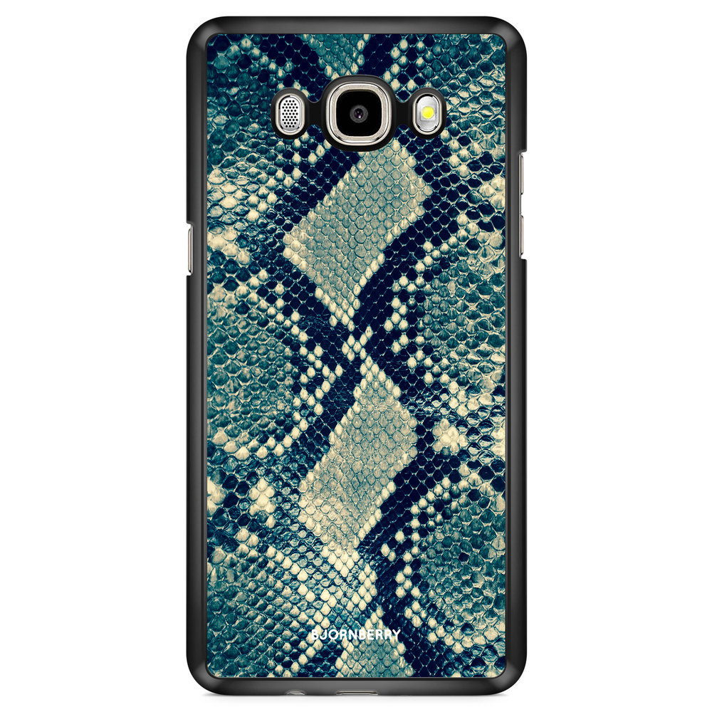 Samsung Galaxy J7 (2016) Case - Blue Snakeskin