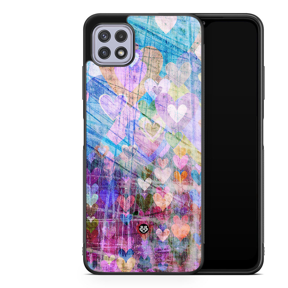 Samsung Galaxy A22 4G Case - Hearts