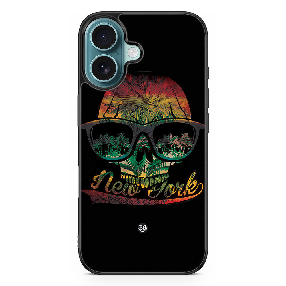 iPhone 16 Case - New York Skull