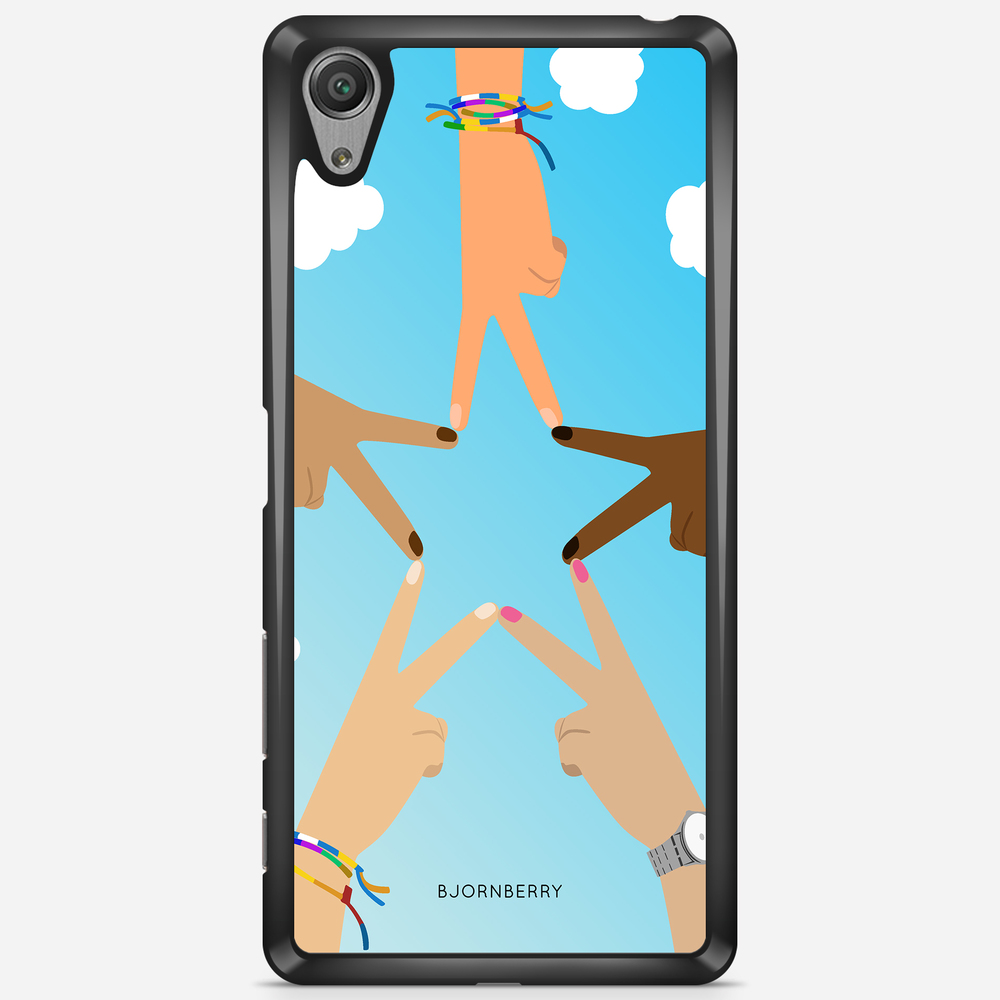 Sony Xperia X Performance Case - Hands Star