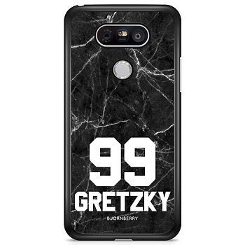 LG G5 Case Custom - Black Marble Number