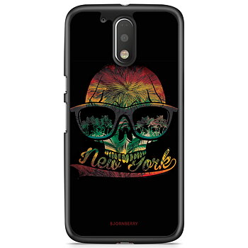 Moto G4/G4 Plus Case - New York Skull