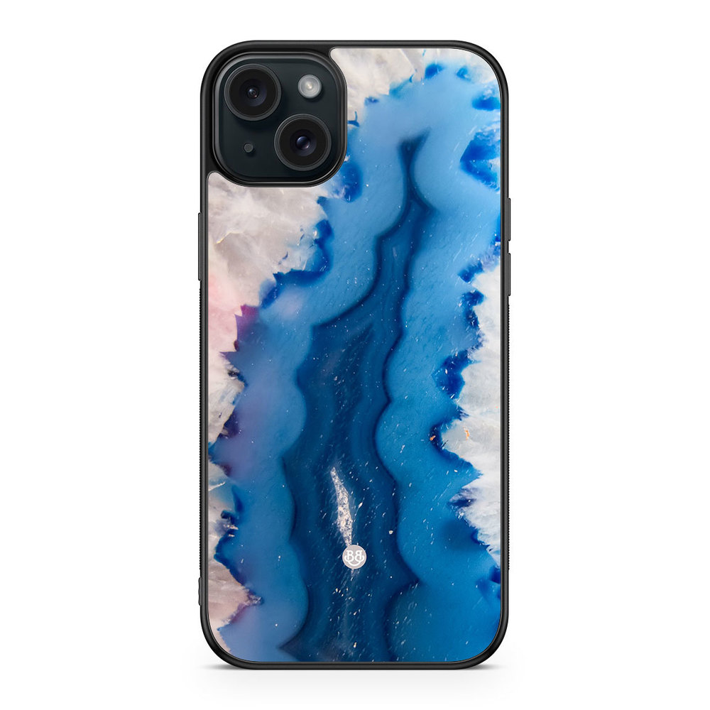iPhone 15 Plus Case - Blue Agate