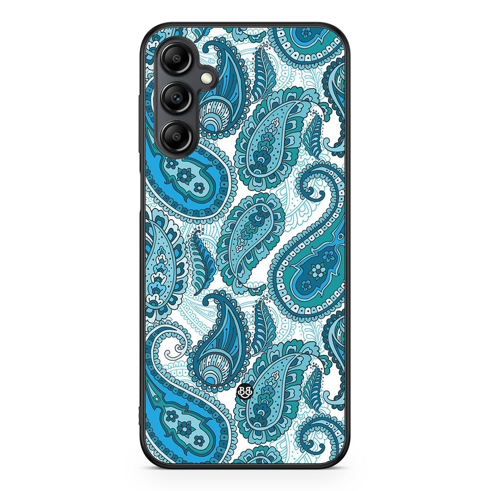 Samsung Galaxy A14 4G/5G Case - Blue Paisley