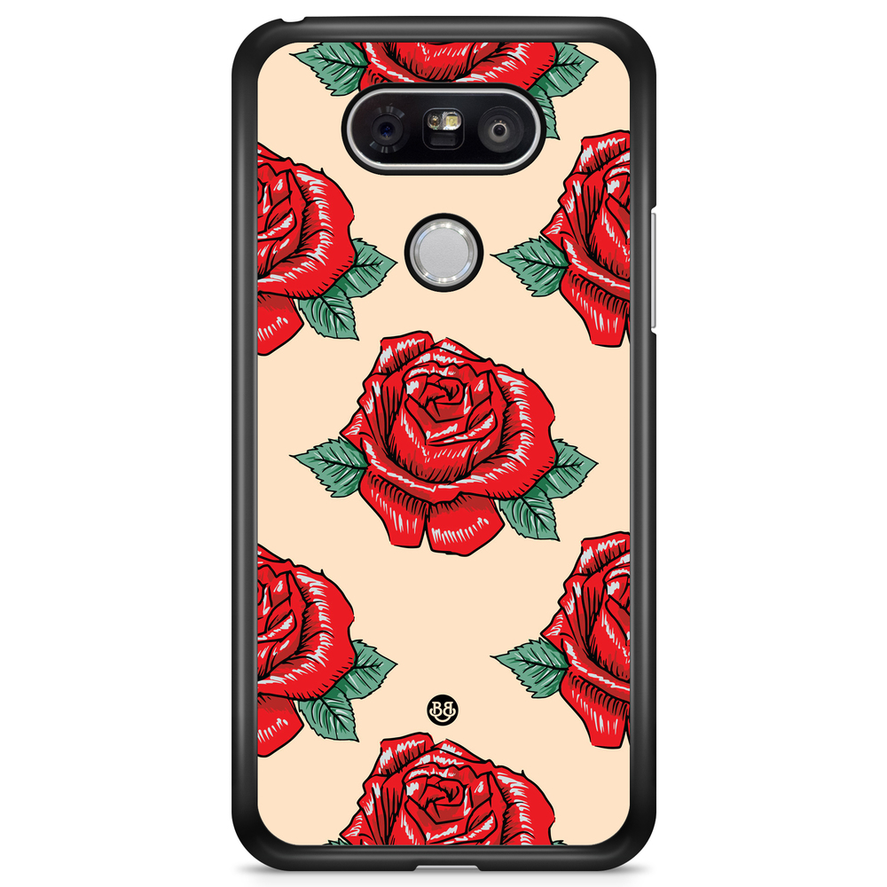 LG G5 Skal - Rosor Mönster