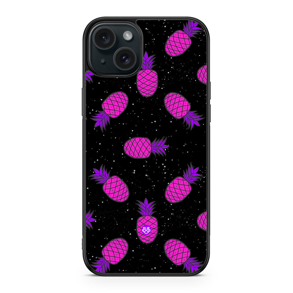 iPhone 15 Plus Case - Space Pineapple