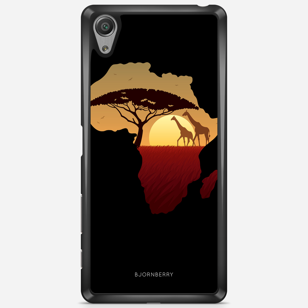 Sony Xperia X Performance Case - Africa Black