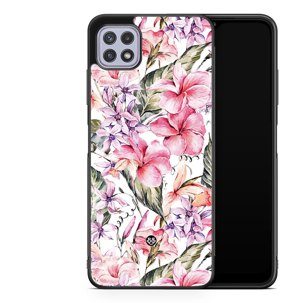Samsung Galaxy A22 4G Case - Watercolor Flowers