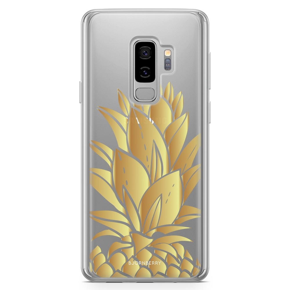 Samsung Galaxy S9 Plus Fashion Case - Gold Pineapple