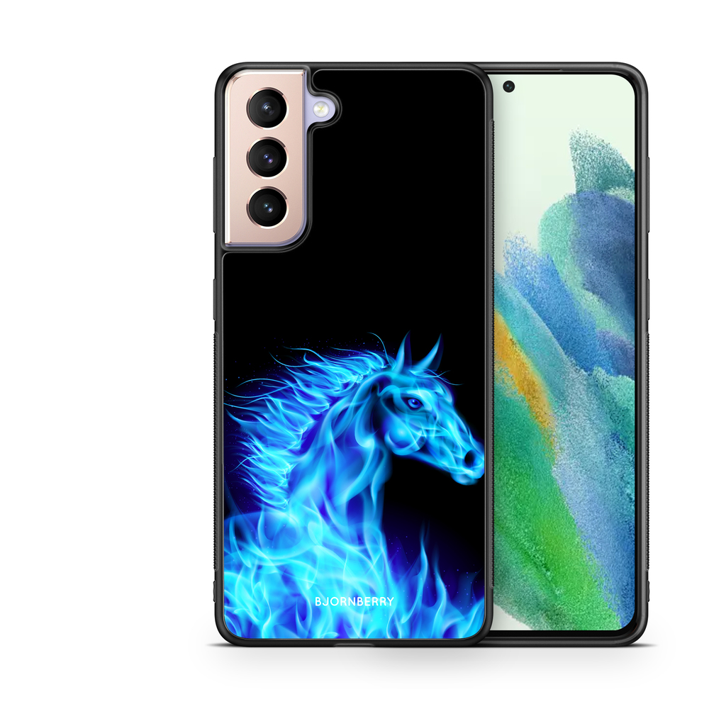 Samsung Galaxy S21 FE 5G Case - Flames Horse