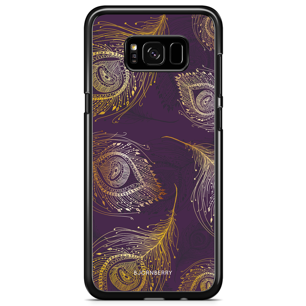 Samsung Galaxy S8 Plus Case - Peacock Feathers