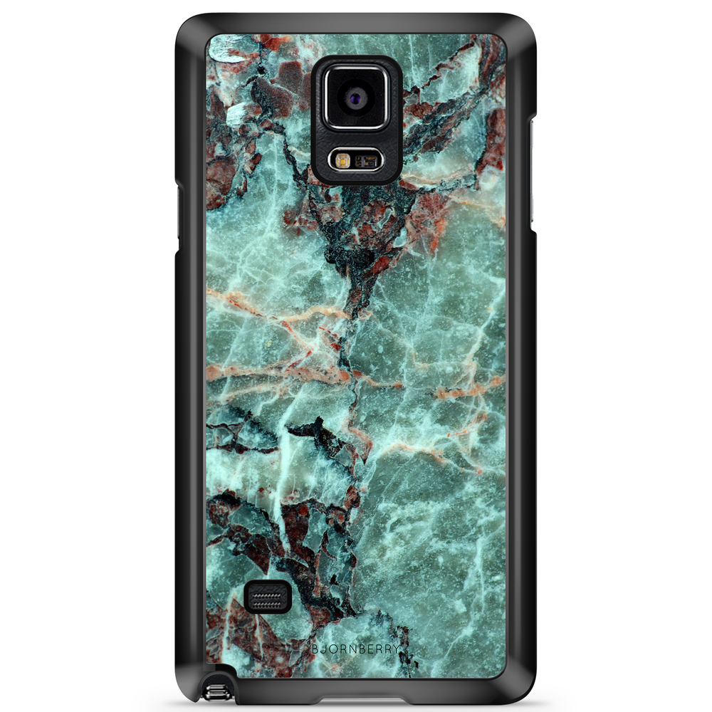 Samsung Galaxy Note 4 Case - Green Marble