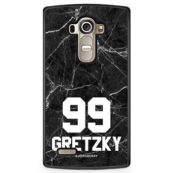 LG G4 Skal Custom - Svart Marmor Nummer