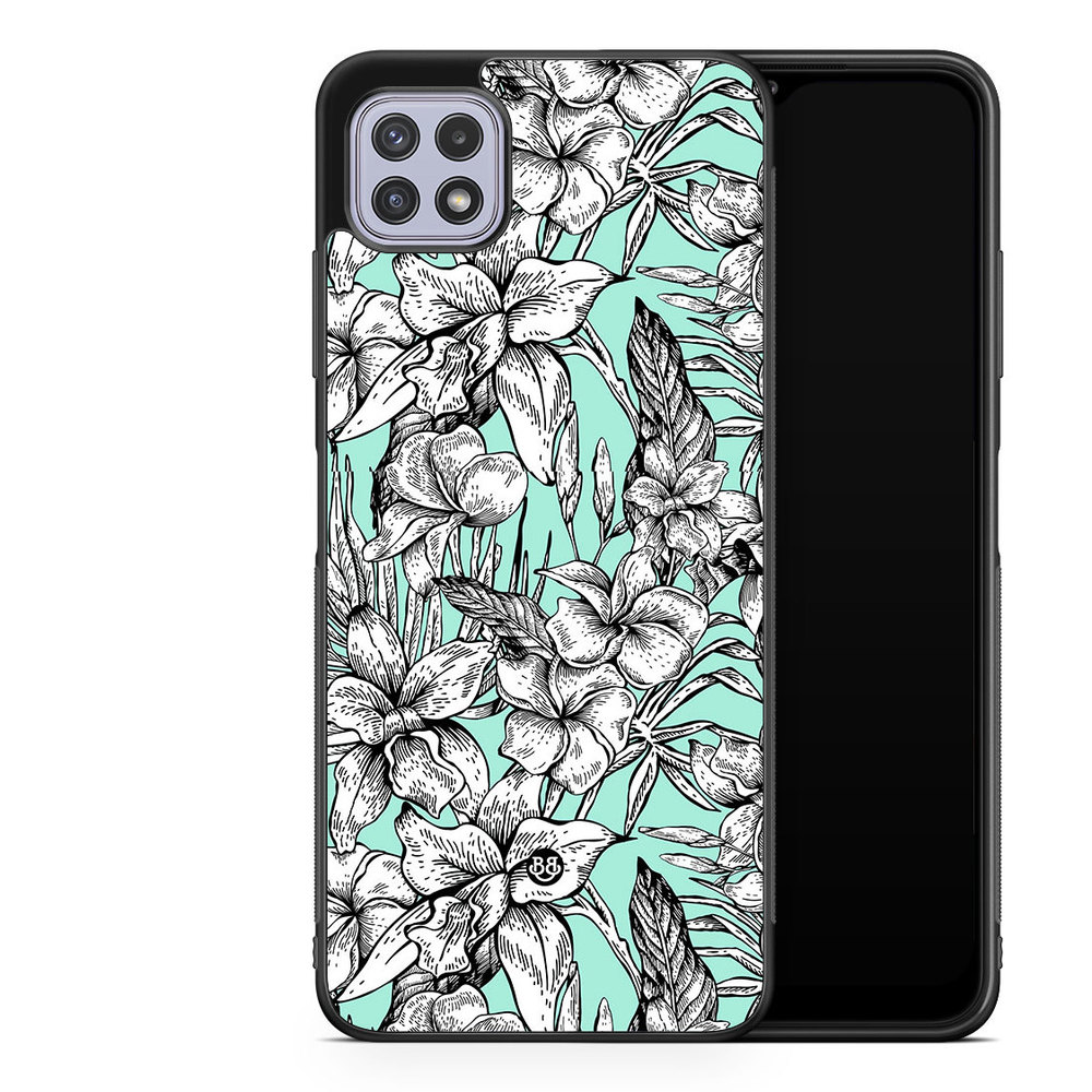 Samsung Galaxy A22 4G Case - Vintage Floral