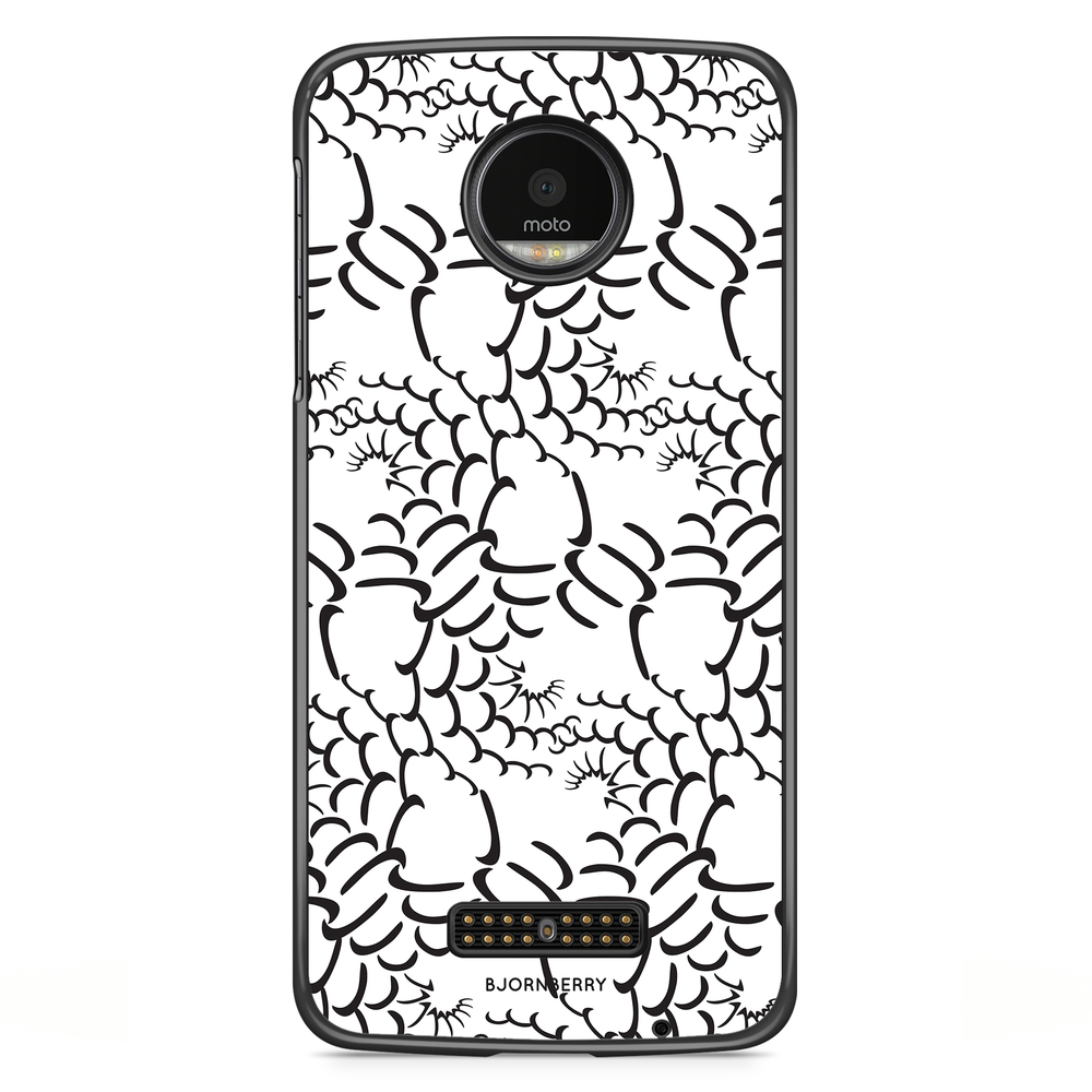 Moto Z2 Play Case - Twirl Pattern