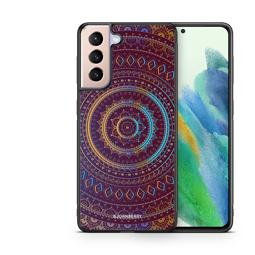 Samsung Galaxy S21 FE 5G Case - Purple Mandala