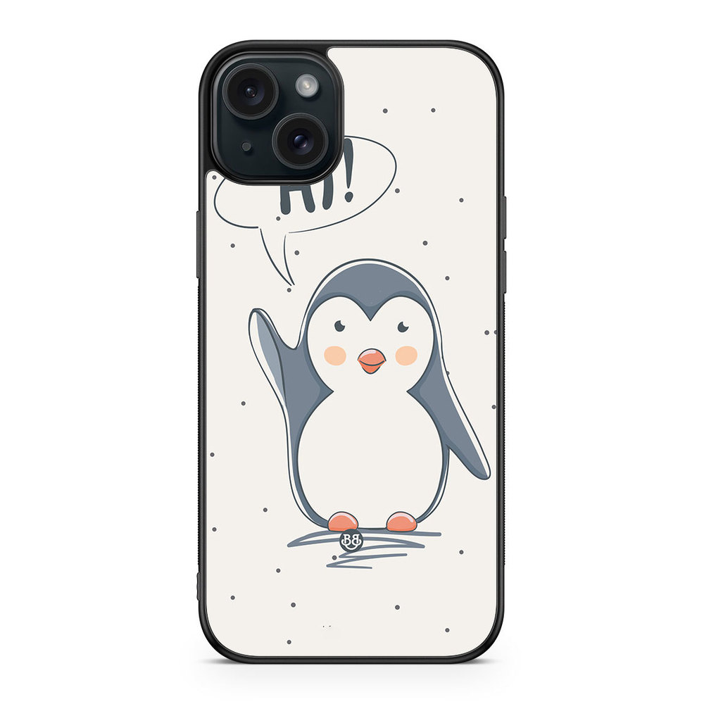 iPhone 15 Plus Case - Cute Penguin