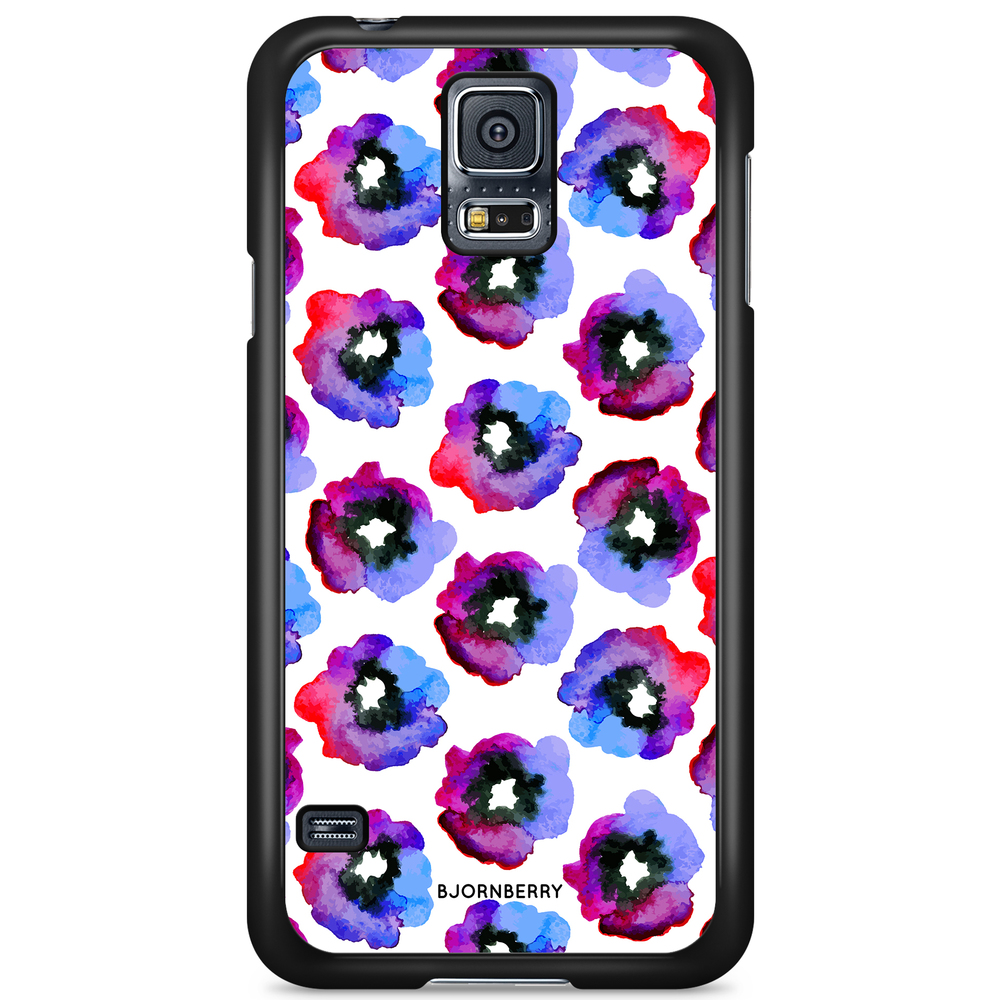 Samsung Galaxy S5/S5 NEO Case - Violet Flowers