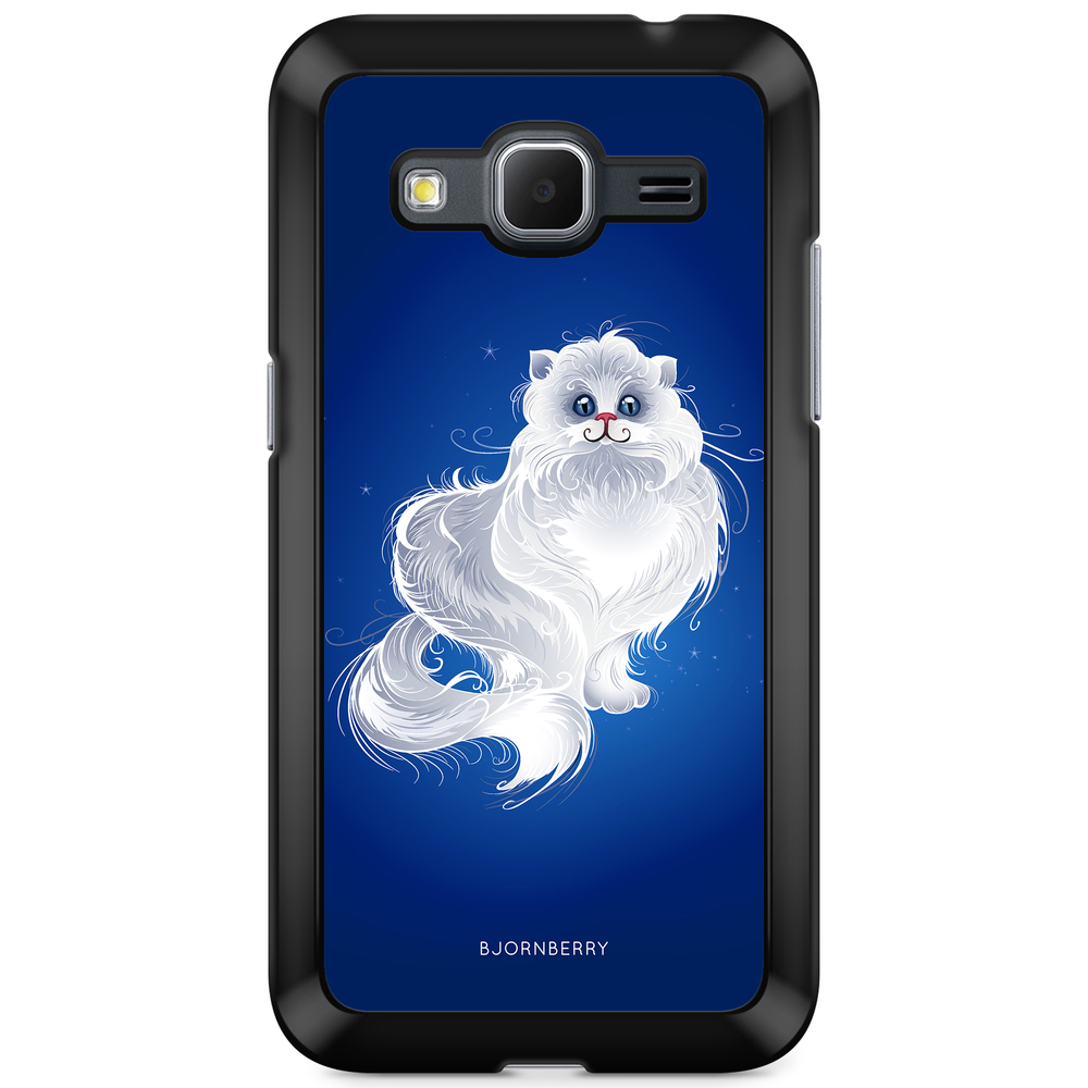 Samsung Galaxy Core Prime Case - White Cat
