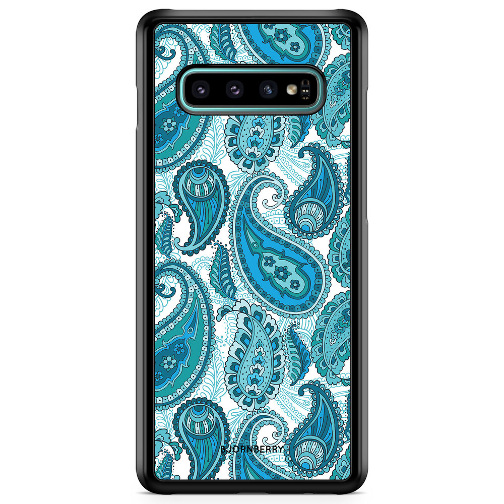 Samsung Galaxy S10 Plus Case - Blue Paisley