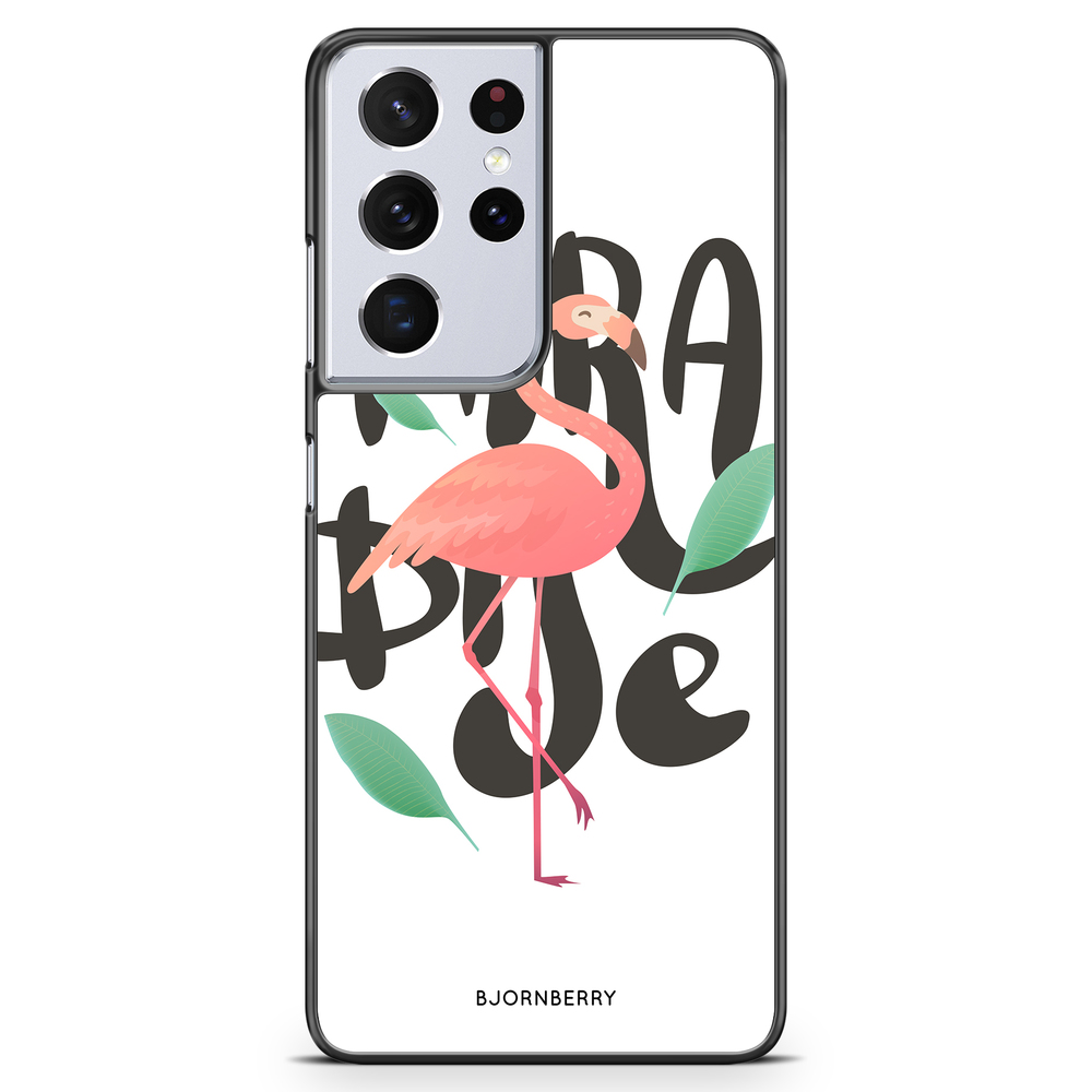 Samsung Galaxy S21 Ultra Case - Paradise Flamingo