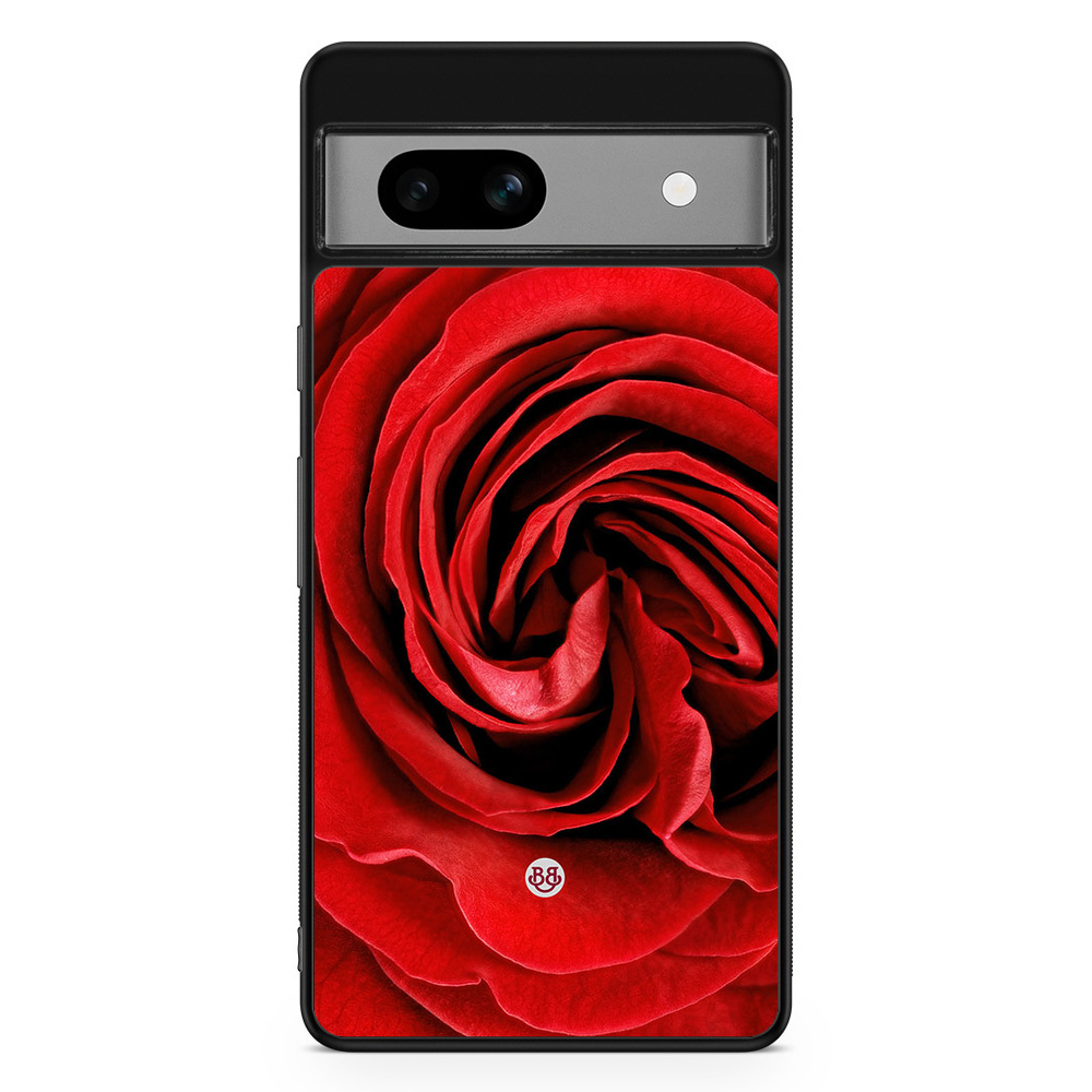 Google Pixel 7a Case - Red Rose