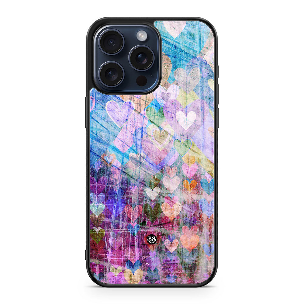 iPhone 15 Pro Max Case - Hearts