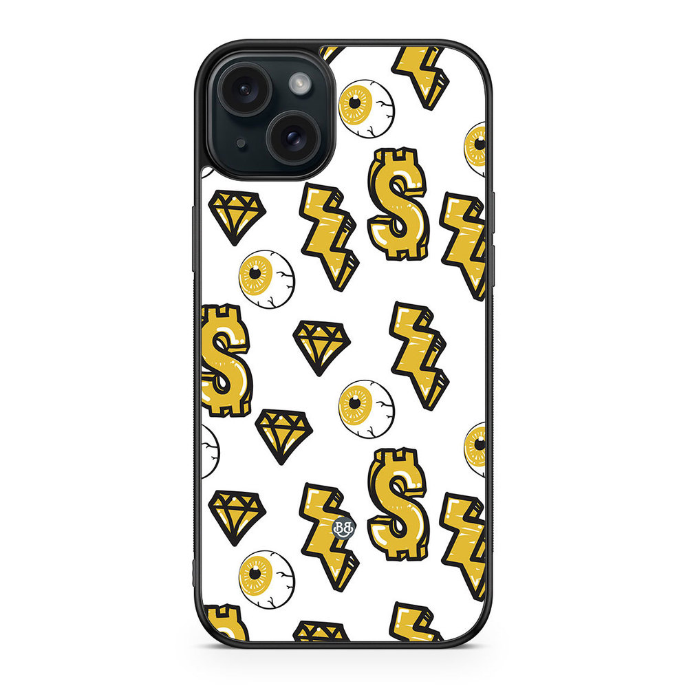 iPhone 15 Plus Case - Dollar Pattern