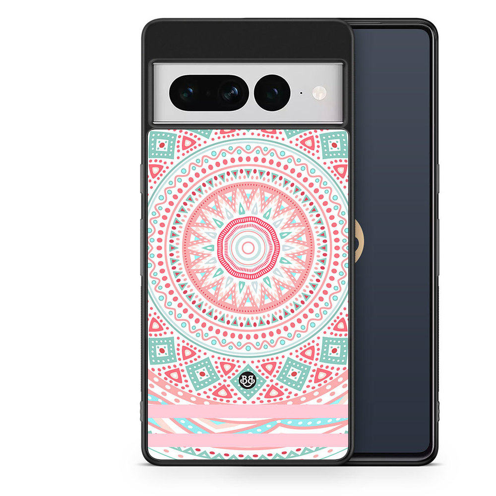 Google Pixel 7 Pro Case - Pastel Mandala