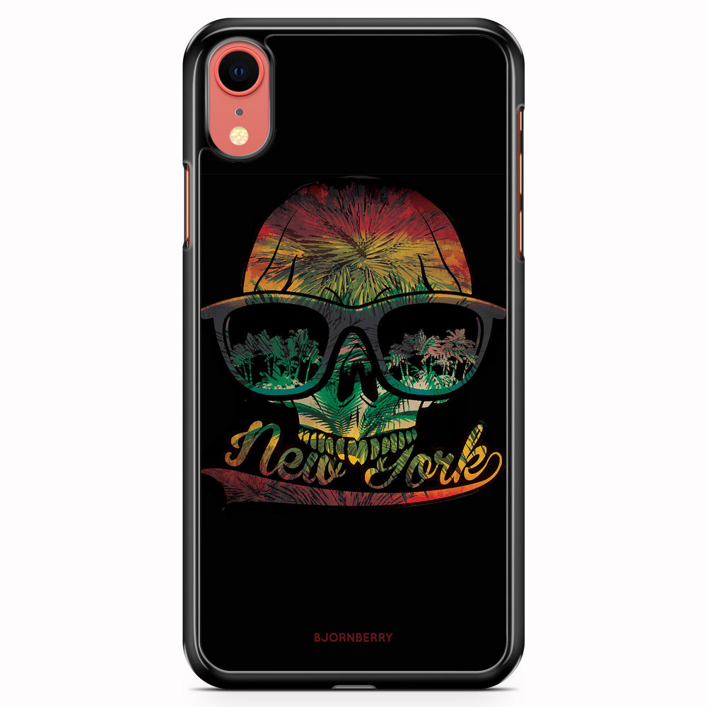 iPhone XR Case - New York Skull