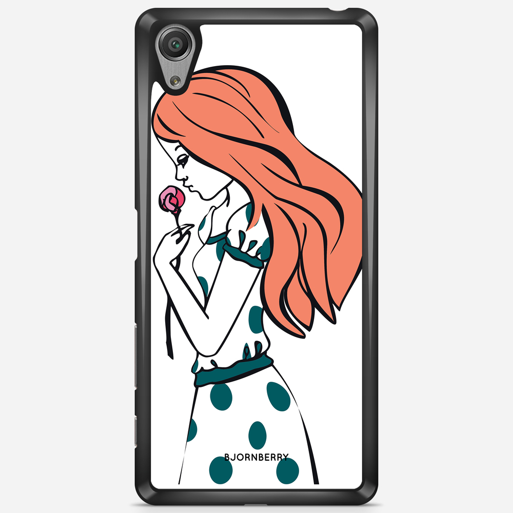 Sony Xperia X Performance Case - Girl Rose