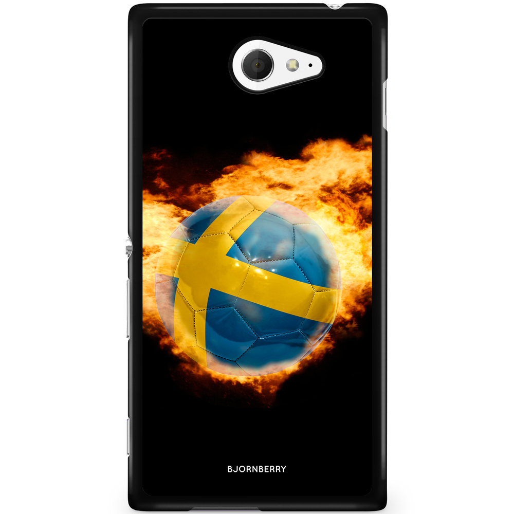 Sony Xperia M2 Aqua Case - Sweden Soccer