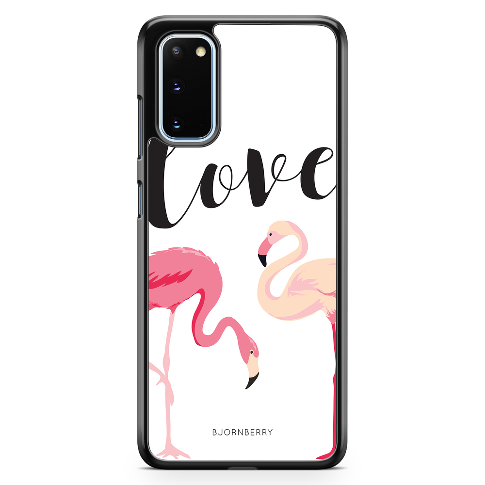 Samsung Galaxy S20 Case - Love Flamingo