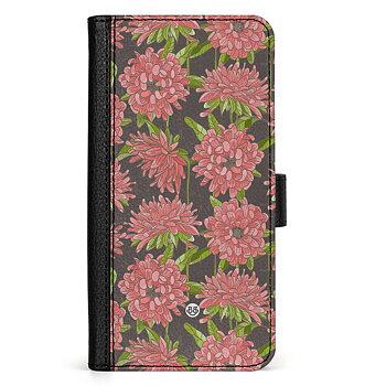 Samsung Galaxy A54 5G Wallet Case - Floral Pattern