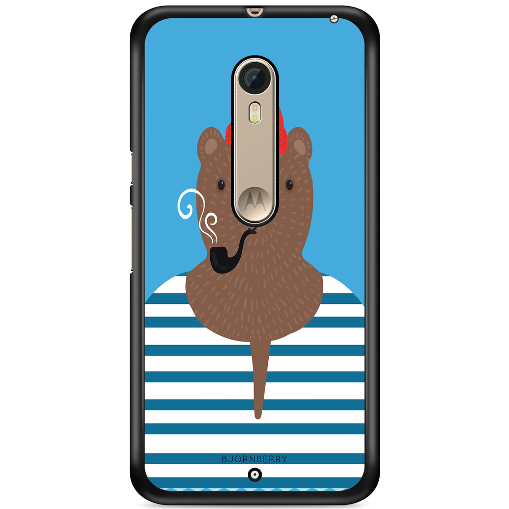 Moto X Style Case - Hipster Bear