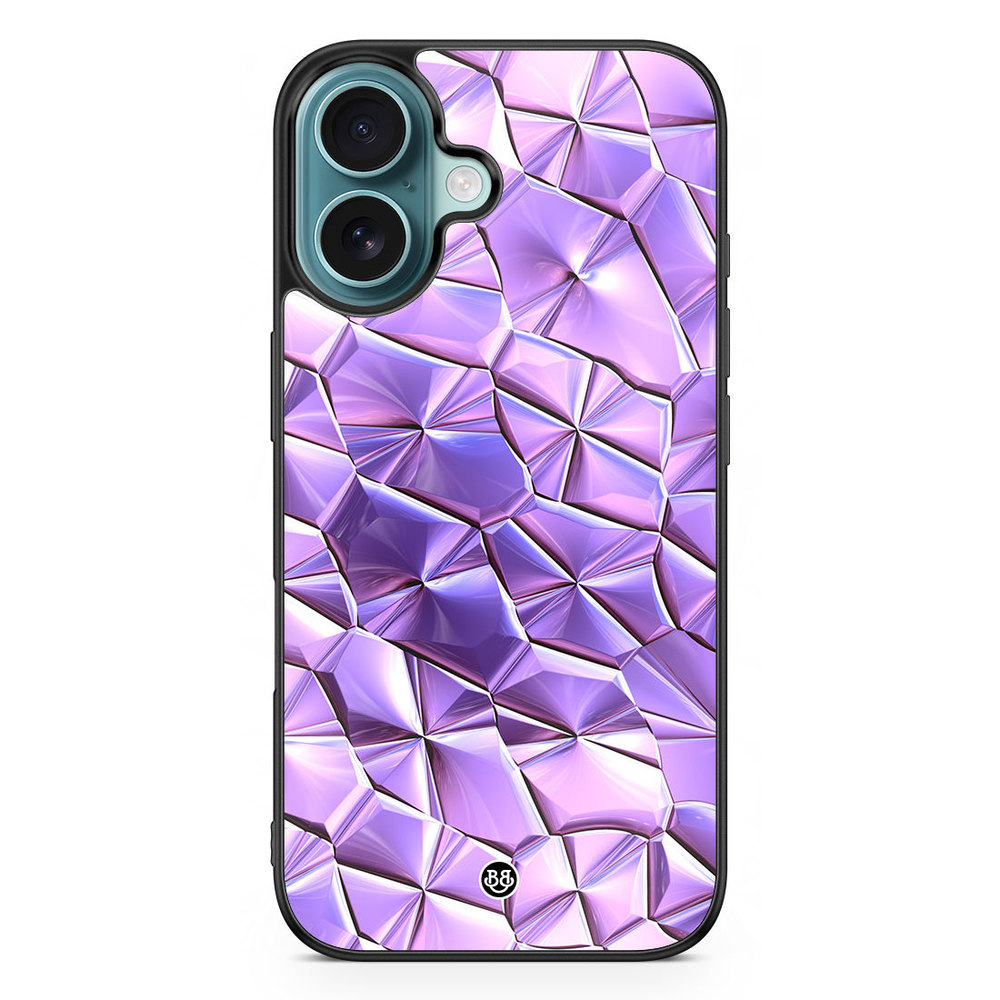 iPhone 16 Case - Purple Crystal
