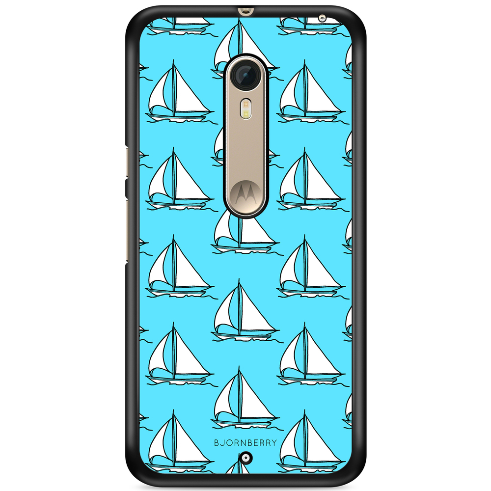 Moto X Style Case - Sailboat Pattern
