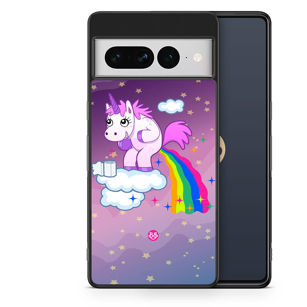 Google Pixel 7 Pro Case - Pooping Unicorn