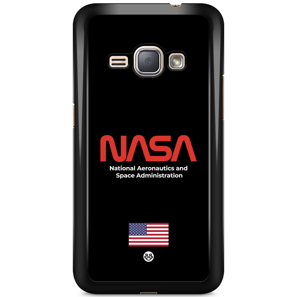 Samsung Galaxy J1 (2016) Case - NASA Worm Black