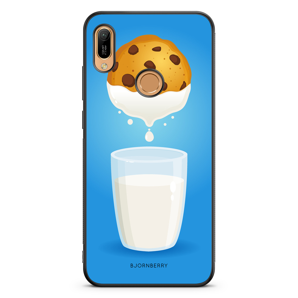 Huawei Y6 2019 Case - Milk and Cookies