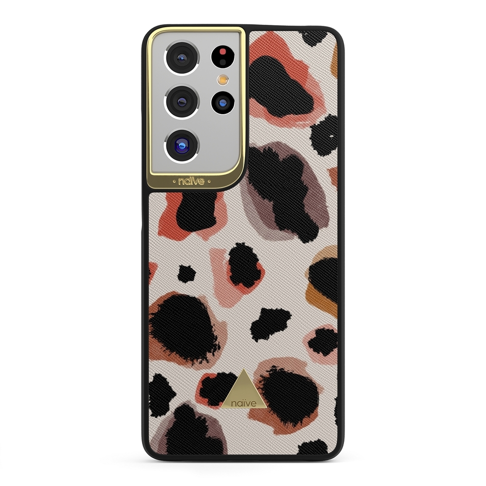 Naive Samsung Galaxy S21 Ultra Case - Artsy Leo