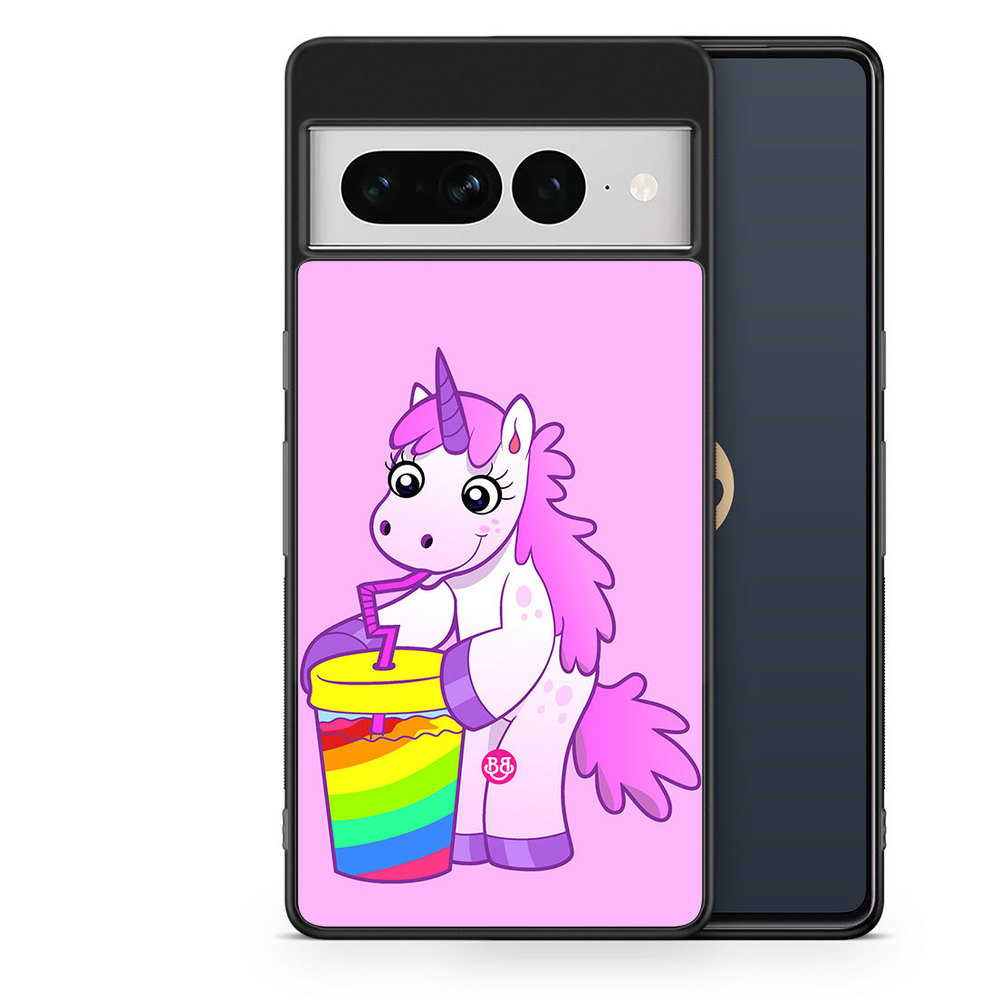 Google Pixel 7 Pro Case - Drinking Unicorn
