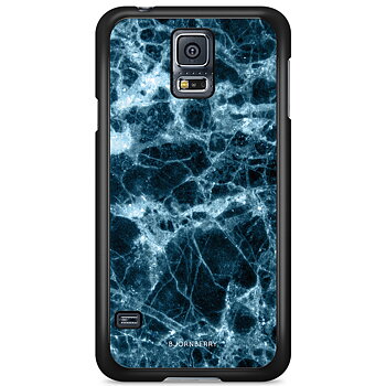 Samsung Galaxy S5/S5 NEO Skal - Blå Marmor